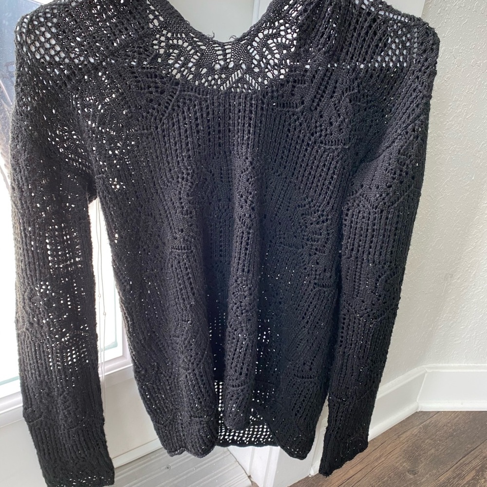 Crochet long sleeve